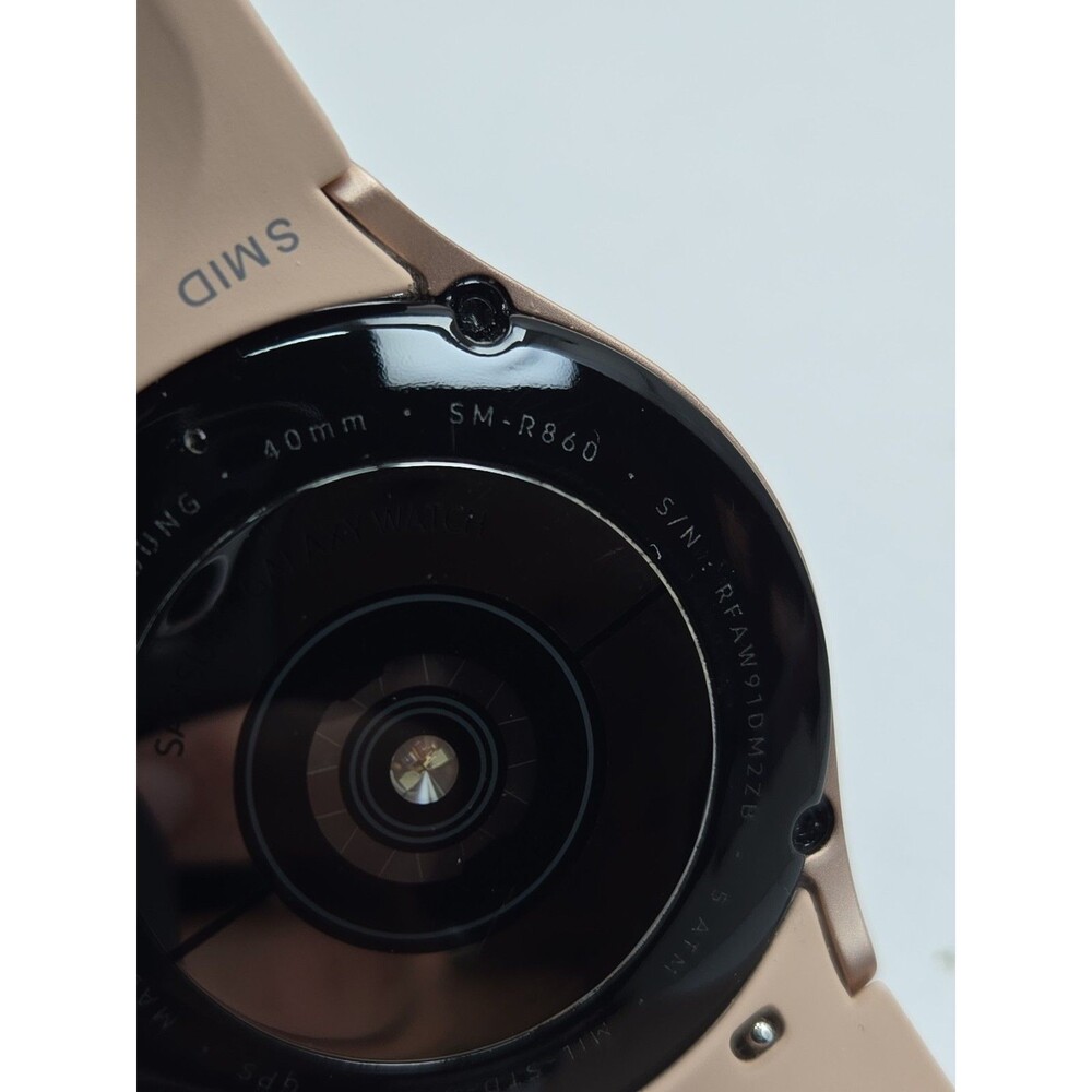 Samsung Galaxy Watch4 SM-R860 40mm Pink Bluetooth Wear OS Smartwatch - Read - Picture 11 of 11